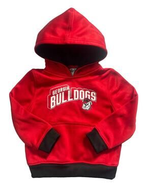 Rivalry Threads Georgia Bulldogs Hoodie Kids Size 3T Red Black UGA NCAA